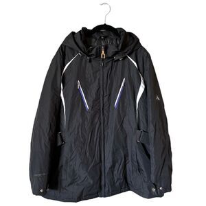 ZeroXposur Black Ski Jacket Puffer Coat Size XL